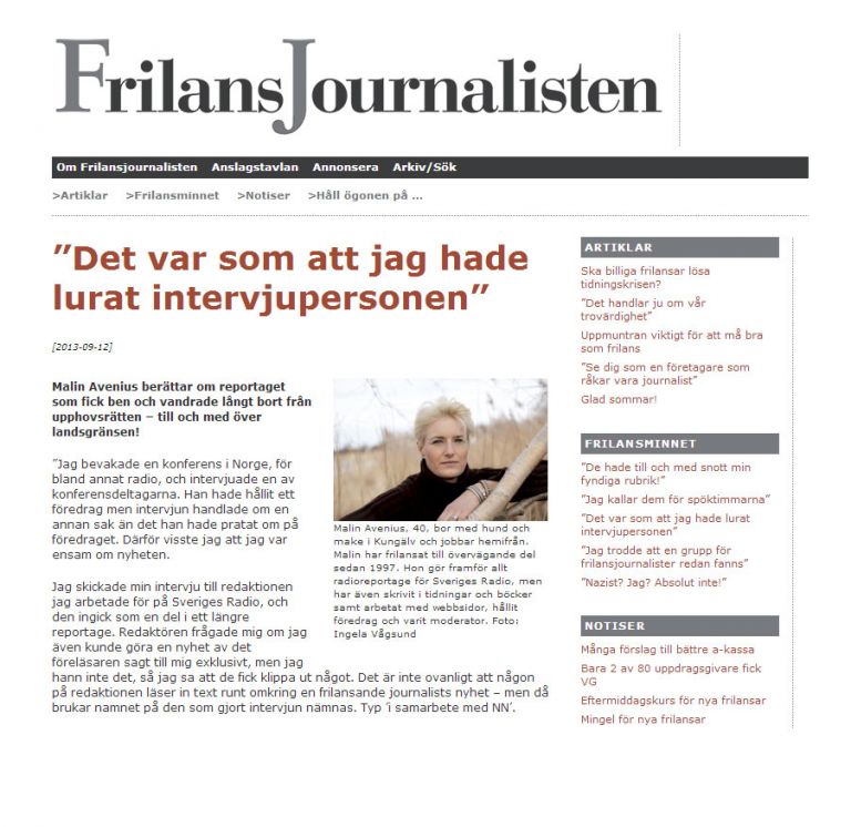 FrilansJournalisten-Fotograf Ingela Vågsund, Stenungsund