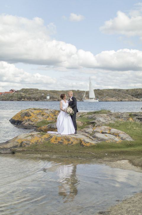 Bröllop på Gullholmen, Orust, Fotograf Ingela Vågsund från Stenungsund, Tjörn, Kungälv, Göteborg, Bröllopsfotograf